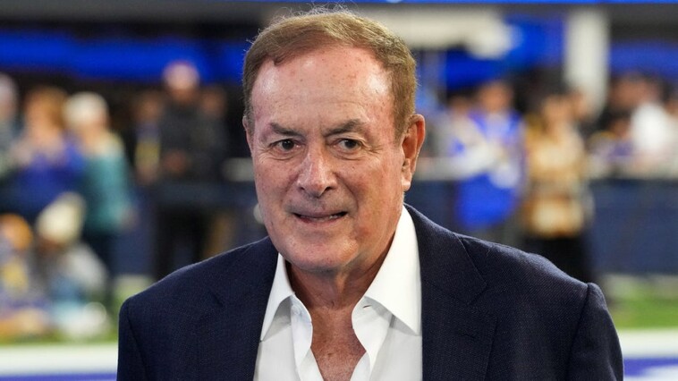 al-michaels-graphic-during-nfl-game-highlights-his-hatred-of-food-group:-‘no-veggies,-baby’