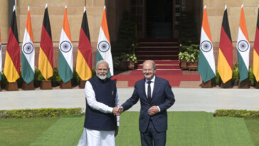 german-chancellor-flies-to-india-to-talk-defence,-green,-migration-with-modi