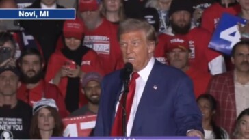 president-trump-holds-rally-in-novi,-michigan-to-patriotic-crowd-“i’m-asking-you-to-dream-big-again,-for-you-and-your-family,-your-children”-(video)