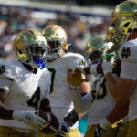 no-12-notre-dame-capitalizes-on-no.-24-navy’s-fumbles-in-blowout-51-14-win