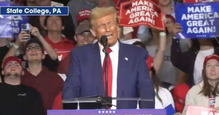 president-trump-holds-rally-at-state-college,-pa-to-a-massive-crowd-of-patriots,-“with-your-support-on-november-5th,-america-will-be-bigger,-better,-bolder,-richer,-safer,-and-stronger-than-ever-before”-(video)