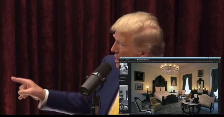 trump-tells-joe-rogan-tragic-story-about-the-lincoln-bedroom:-‘they-called-it-melancholia’