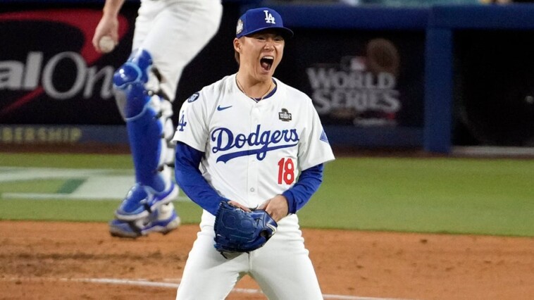 dodgers’-yoshinobu-yamamoto-stymies-yankees-in-world-series-game-2-win-as-shohei-ohtani-injury-casts-shadow