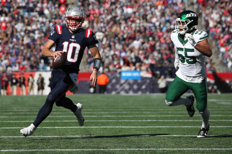 patriots-qb-drake-maye-ruled-out-of-win-over-jets-game-with-head-injury-caused-by-helmet-to-helmet-hit