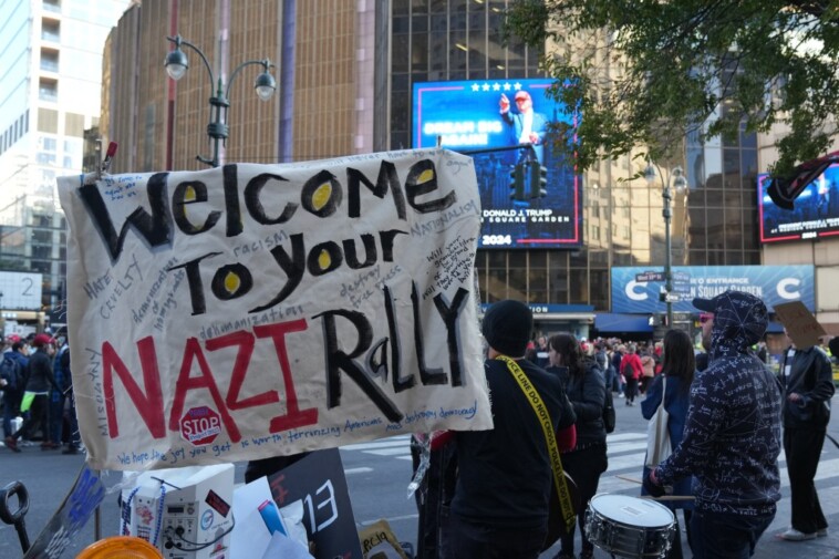 anti-trump-protesters-get-into-tense-standoff-outside-penn-station