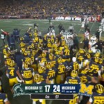 punches-thrown-as-michigan,-michigan-state-sidelines-clear-in-wild-scene