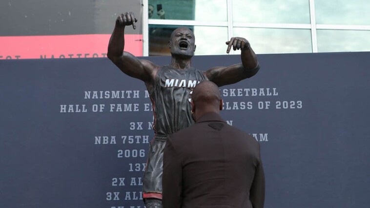 heat’s-statue-of-dwyane-wade-ridiculed-on-social-media-after-being-unveiled:-‘horrible-execution’