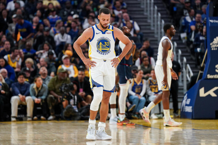 warriors-announce-stephen-curry-has-left-ankle-strain,-will-be-reevaluated-friday