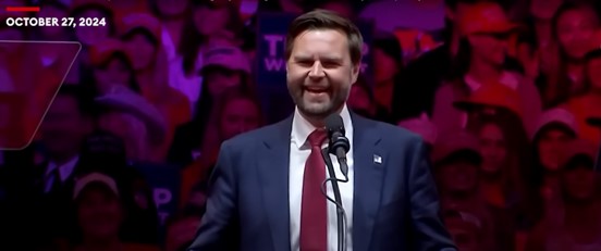 watch:-madison-square-garden-crowd-erupts-in-laughter-after-jd-vance-reads-damning-harris-quote-(video)