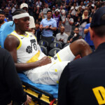 jazz’-taylor-hendricks-stretchered-off-with-gruesome-non-contact-leg-injury-in-loss-to-mavericks