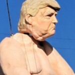 more-disgusting-antics-from-the-vile-left:-giant-statute-of-naked-president-trump-moved-to-wisconsin