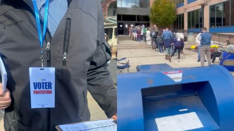 election-interference:-democrat-thugs-reportedly-caught-posing-as-election-officials-in-pennsylvania-while-officials-‘shove-voters-out-of-line’