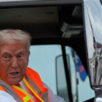 watch-—-donald-trump-rides-garbage-truck-to-wisconsin-rally:-‘250-million-people-are-not-garbage’