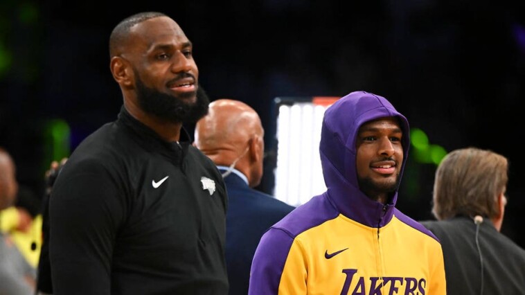 lebron-james,-bronny-james-expected-to-play-together-in-cleveland-homecoming