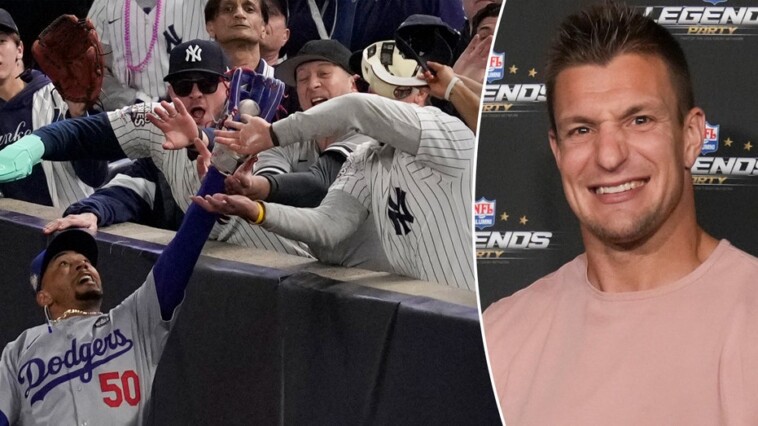 rob-gronkowski-says-he-knew-yankees-fan-in-bizarre-world-series-moment:-‘congratulations-for-shining’