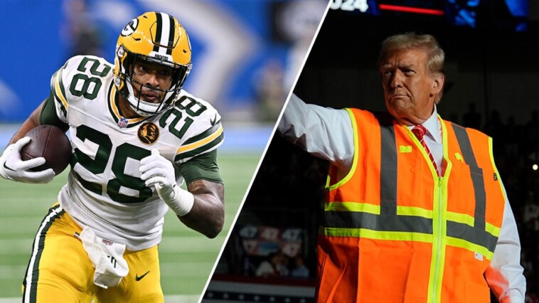 packers-star-running-back-aj-dillon-gets-special-shoutout-at-trump-rally-in-key-battleground-state