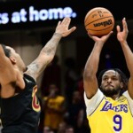 lakers’-bronny-james-scores-1st-career-nba-points-in-cleveland