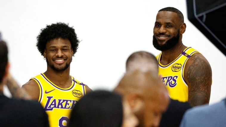 lakers’-lebron-james-says-he-experienced-‘pure-joy’-in-practices-with-son-bronny-as-training-camp-tips-off