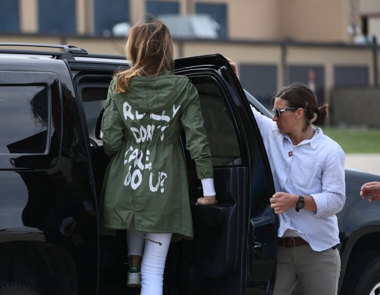 melania-trump-claims-she-was-silenced-by-ex-press-secretary-over-infamous-‘i-really-don’t-care,-do-u?’-jacket:-report