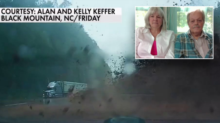 couple-narrowly-escapes-hurricane-helene’s-fury-in-nc-mountains-as-mudslide-just-misses-car