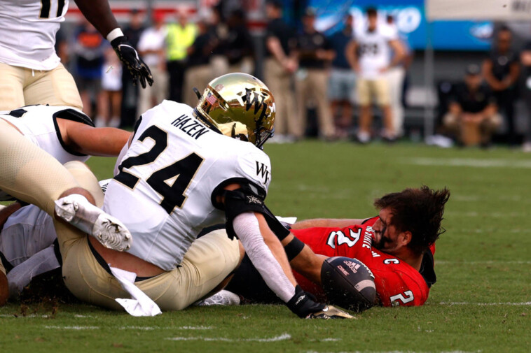 nc-state-qb-grayson-mccall-carted-off-field-on-stretcher-after-nasty-hit-to-helmet