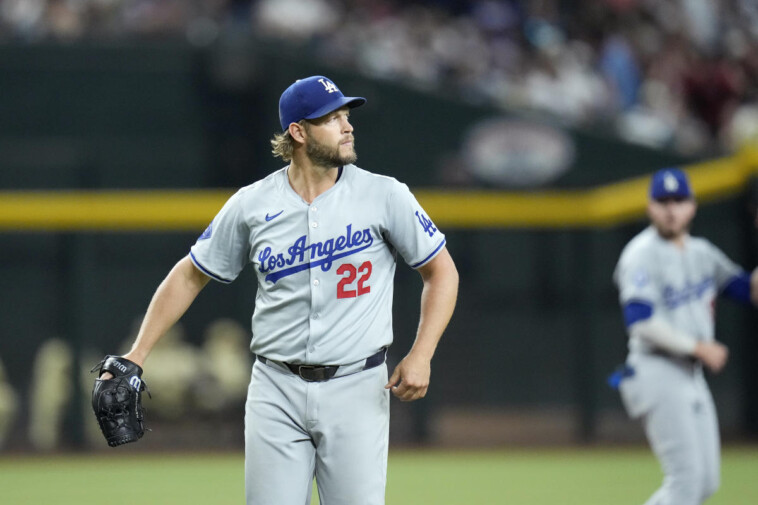 clayton-kershaw-out-for-2024-mlb-playoffs-after-toe-rehab-stalls-out