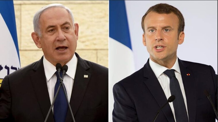 netanyahu-calls-macron,-other-western-leaders-who-support-arms-embargo-against-israel-a-‘disgrace’