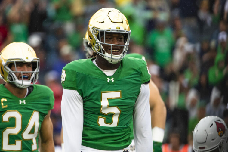 notre-dame-loses-edge-rusher-boubacar-traore-for-season-with-left-knee-injury