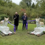 town-slammed-for-spending-$46,000-on-corgi-statues-for-queen-elizabeth-ii-tribute