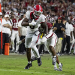 georgia-wr-colbie-young-arrested-on-misdemeanor-charges-of-battery-and-assault-on-an-unborn-child