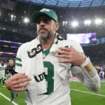 aaron-rodgers’-‘pat-mcafee-show’-appearance-pushed-back-after-jets-fire-robert-saleh