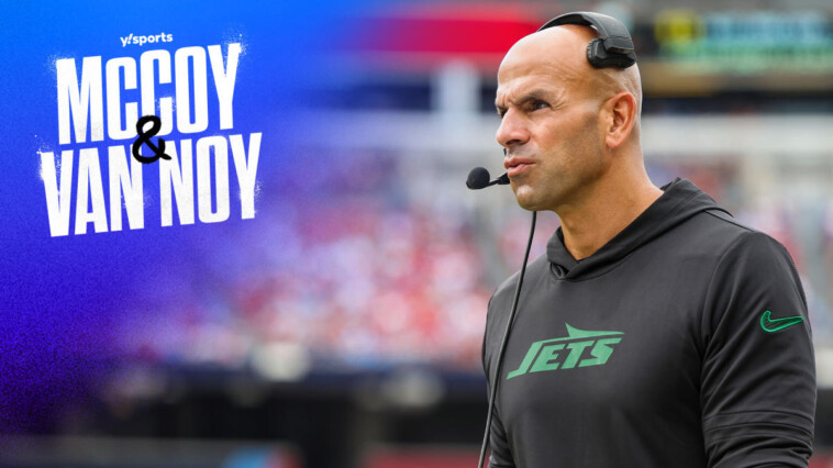 did-robert-saleh-deserve-to-be-fired?-jets-in-trouble-after-rodgers’-struggles-|-mccoy-&-van-noy