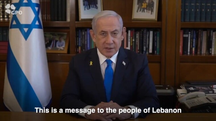 netanyahu-calls-on-lebanon-to-take-back-control-from-hezbollah:-‘free-your-country’