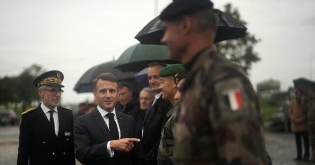 macron-inspects-ukraine-troops-on-french-base-as-his-domestic-sway-wanes