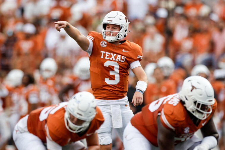 no-1-texas-coach-steve-sarkisian-announces-that-quinn-ewers-will-start-vs-no.-19-oklahoma