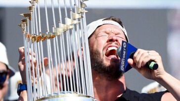 clayton-kershaw,-who-couldn’t-celebrate-2020-world-series,-riles-up-dodgers-fans-with-epic-speech