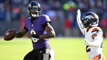 lamar-jackson-carves-up-broncos-for-perfect-passer-rating-in-ravens-win,-another-notch-in-his-mvp-campaign