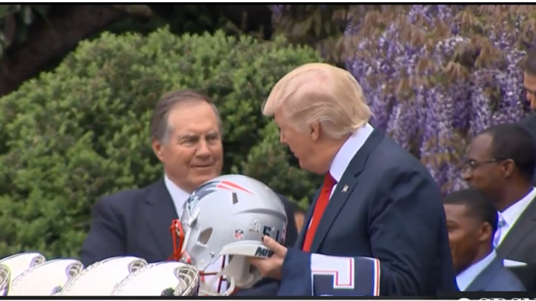 legendary-nfl-coach-bill-belichick-interviews-president-trump-(audio)