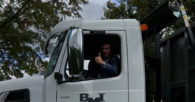 watch:-gop-rep.-moore-arrives-at-polling-precinct-in-garbage-truck-—-‘today-is-the-true-day-to-take-out-the-trash’