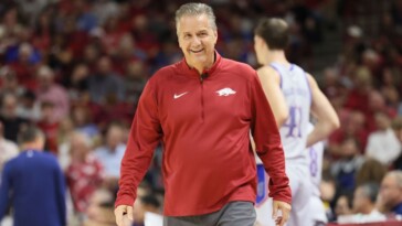 coach-cal-looks-to-bring-fun-back-to-arkansas-and-find-some-for-himself