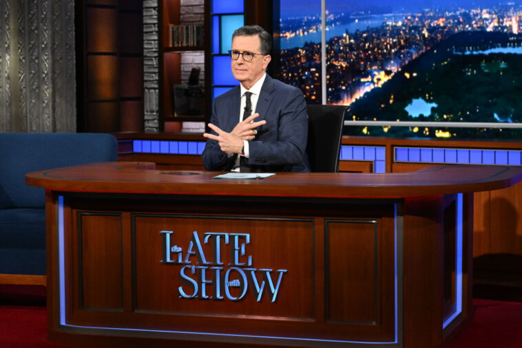 ‘i’m-guessing-you’re-not-doing-great’:-stephen-colbert-ditches-comedy-for-melodrama-over-trump