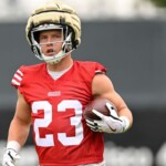 mccaffrey-expected-back-vs.-bucs,-says-shanahan