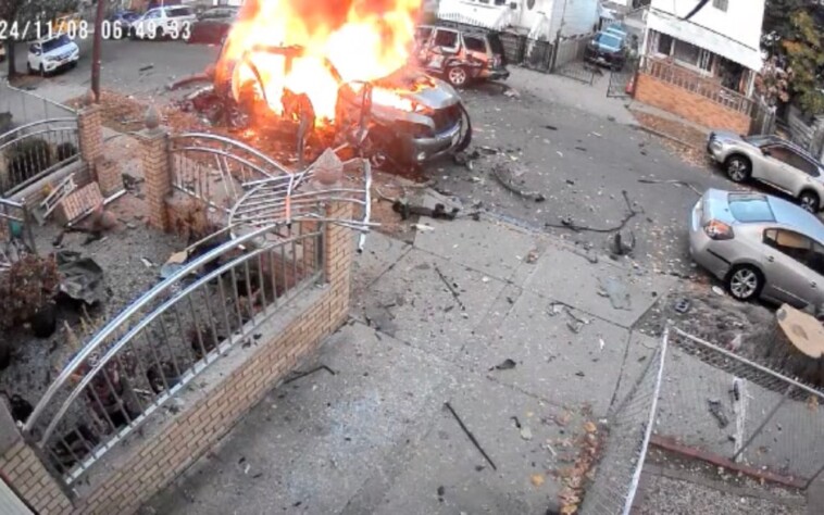 suv-loaded-with-chemicals-explodes-on-quiet-nyc-street-in-massive-fireball,-leaving-neighbors-horrified