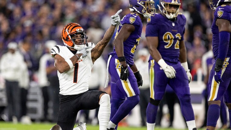 bengals’-ja’marr-chase-backs-zac-taylor’s-decision-to-go-for-win-against-ravens:-‘i-agree-with-it-100%’