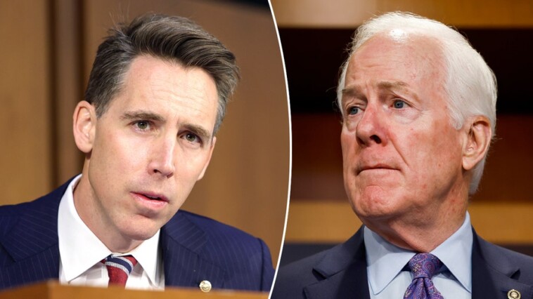 sen-josh-hawley-‘delighted’-to-back-sen.-john-cornyn-for-senate-majority-leader