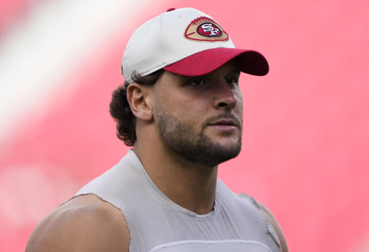 49ers-de-nick-bosa-fined-$11,255-by-nfl-for-wearing-maga-hat-during-postgame-interview