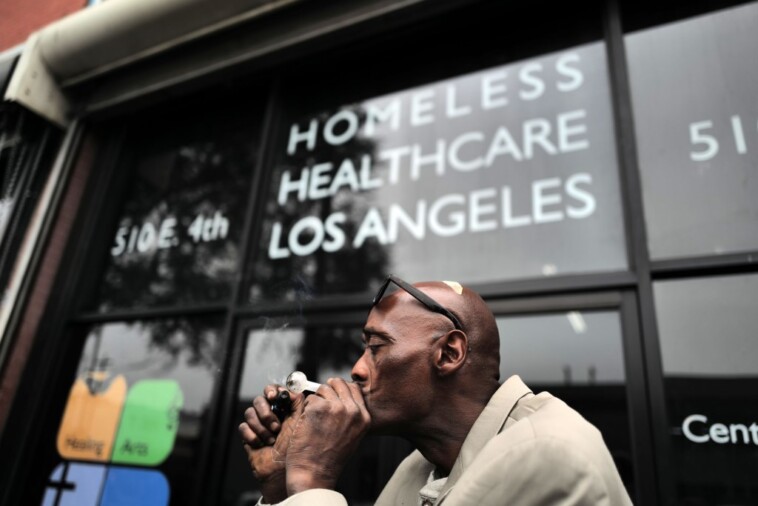 charities-are-handing-out-free-crack-pipes-on-la’s-skid-row-—-and-addicts-just-sell-them-to-buy-more-drugs