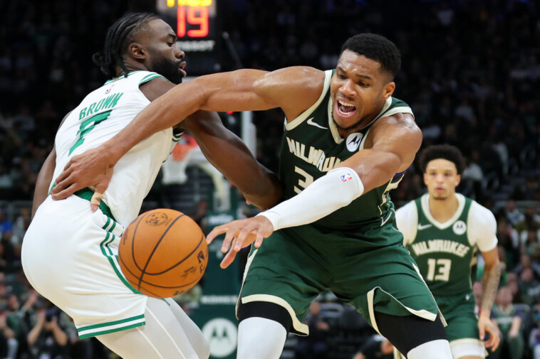 celtics’-jaylen-brown-calls-giannis-antetokounmpo-‘a-child’-after-offensive-foul-and-fake-handshake