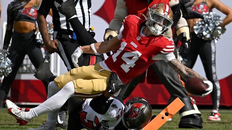 49ers’-ricky-pearsall,-who-was-wounded-in-shooting,-scores-1st-touchdown-of-his-career