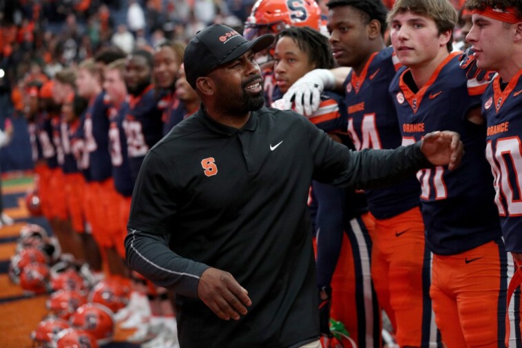 syracuse-coach-fran-brown-reveals-he-doesn’t-shower-after-losses:-‘i-don’t-deserve-soap’